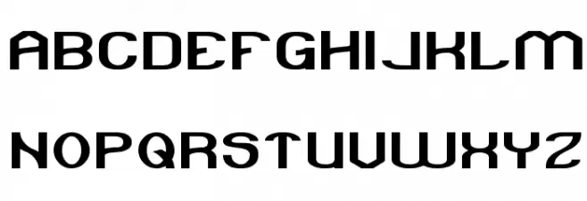 WE ARE LEGION Schriftart Groß