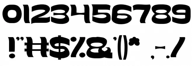 WE ARE THE WORD Font OTHER CHARS