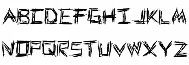 WE WRESTLE Шрифта ВЕРХНИЙ