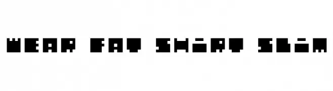 WEAR FAT SHIRT Slim  Free Fonts Download
