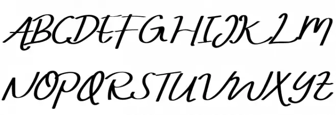 WEDNESDAY Nightdemo Italic Font OTHER CHARS