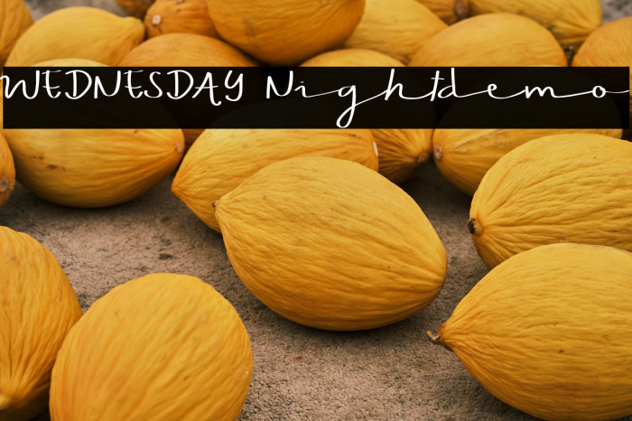 WEDNESDAY Nightdemo Example 3