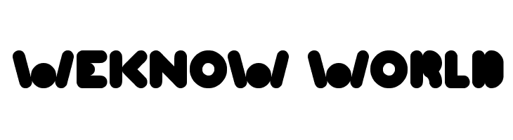 WEKNOW WORLD Fuentes