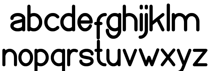 WEKNOW Windows Font LOWERCASE