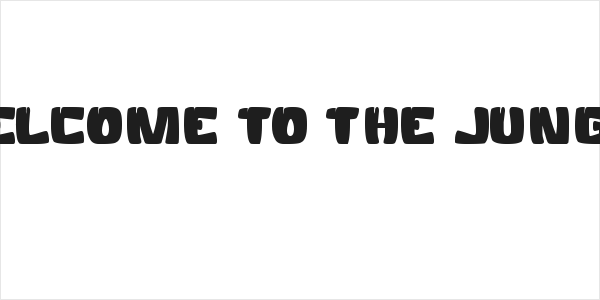 WELCOME TO THE JUNGLE Logo
