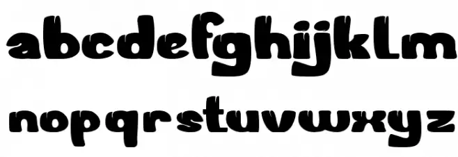 WELCOME TO THE JUNGLE خط أحرف صغيرة