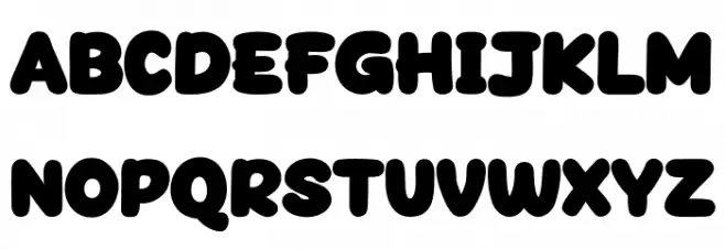 WEROTH Personal Use Fuentes MAYÚSCULAS