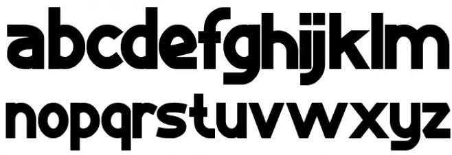 WEST JAVA फ़ॉन्ट लोअरकेस