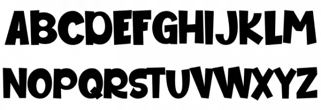 We Are Allstar Regular Шрифта ВЕРХНИЙ
