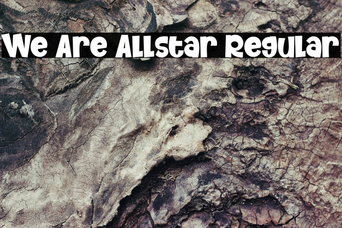 We Are Allstar Regular Example 3