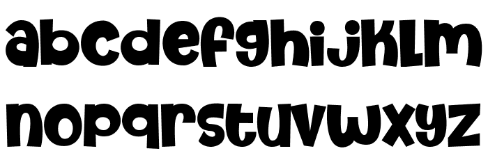 We Are Allstar Regular Font LOWERCASE