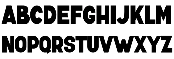 We Are DIMDAM BOLD Schriftart Groß
