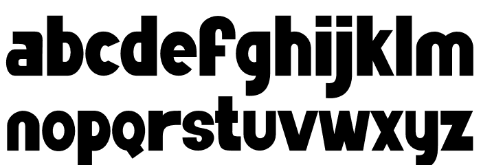 We Are DIMDAM BOLD Font LOWERCASE
