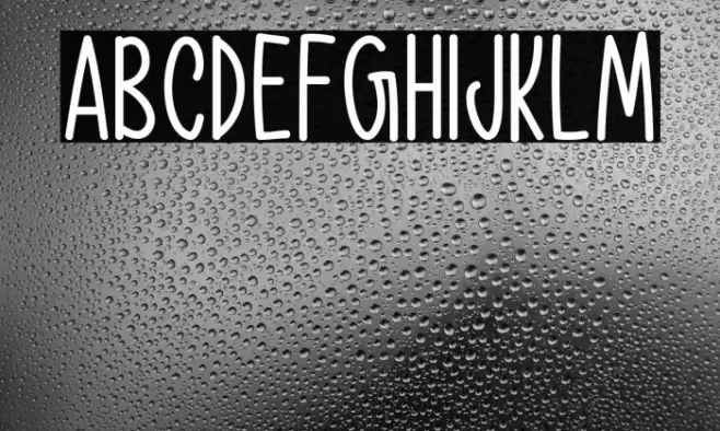 We Are Happy Font examples