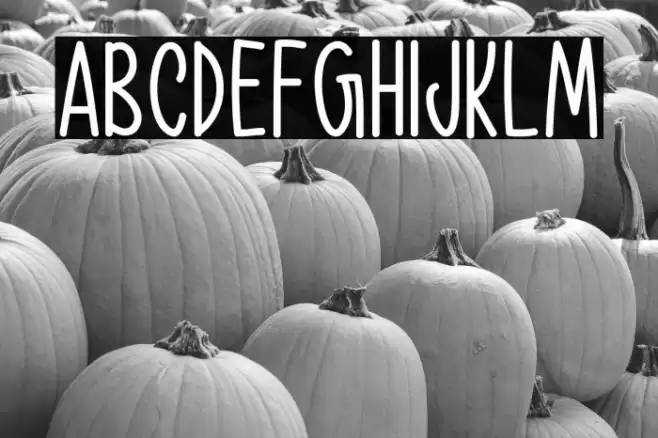 We Are Happy Font examples