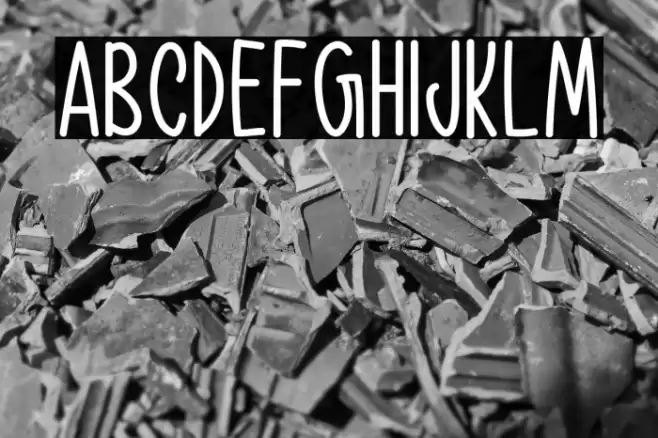 We Are Happy Font examples