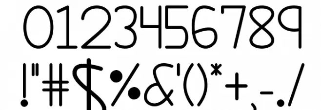 We Are In Love [Heartless] Font OTHER CHARS