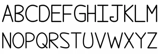 We Are In Love [Heartless] Schriftart Groß
