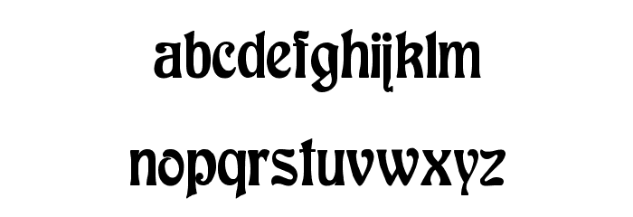 We Pray Font LOWERCASE