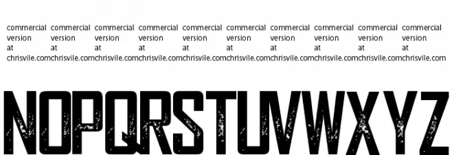 We are Depraved Font OTHER CHARS