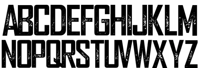 We are Depraved Шрифта ВЕРХНИЙ