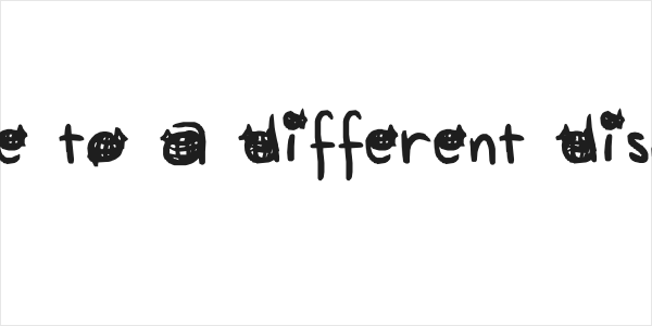 We dance to a different disco, honey Logo