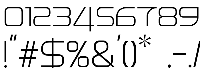 We2000 Font OTHER CHARS