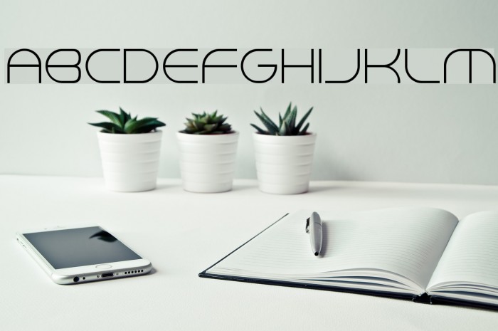 We2000 Font examples