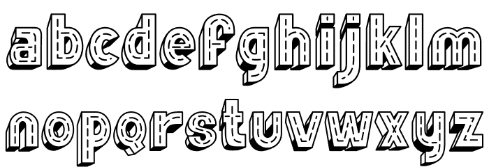 WeAreDIMDAM Font LOWERCASE