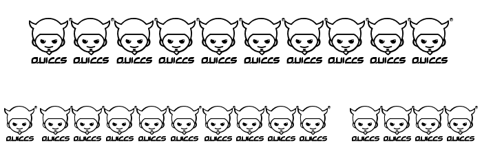 We_Wabbits_quikijiki Font OTHER CHARS