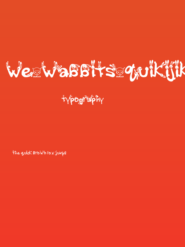 We_Wabbits_quikijiki Poster