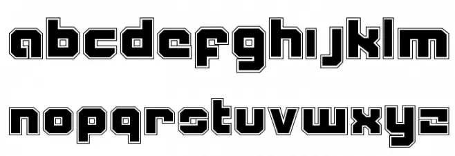 Weaponeer Academy Font LOWERCASE