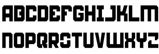 Weaponeer Condensed Schriftart Groß