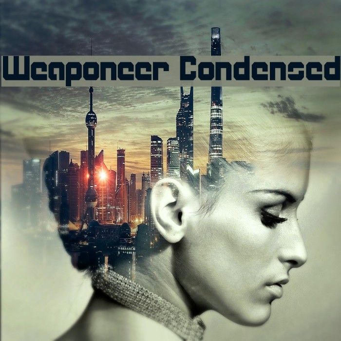 Weaponeer Condensed フォント examples