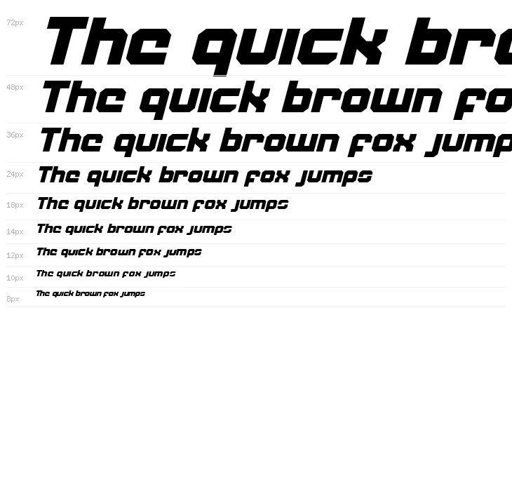 Weaponeer Italic Waterfall