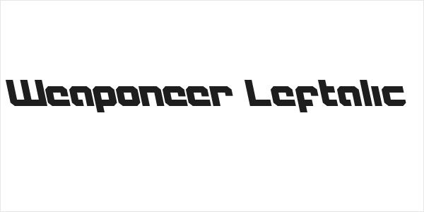 Weaponeer Leftalic Logo