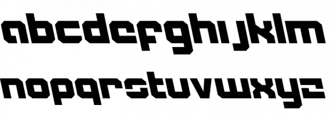 Weaponeer Leftalic フォント 小文字