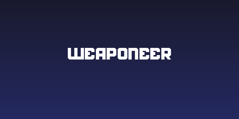 Weaponeer Social Header