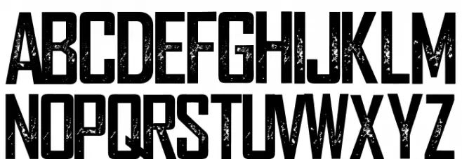 WeareDepraved Font LOWERCASE