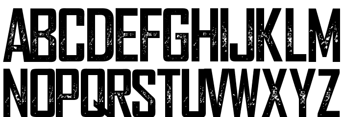 WeareDepraved Font LOWERCASE