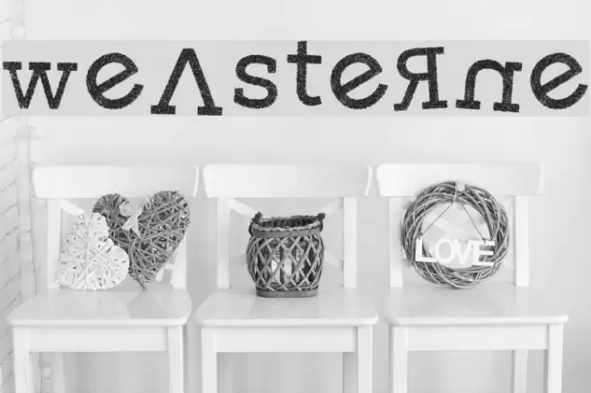 Weasterne Font examples