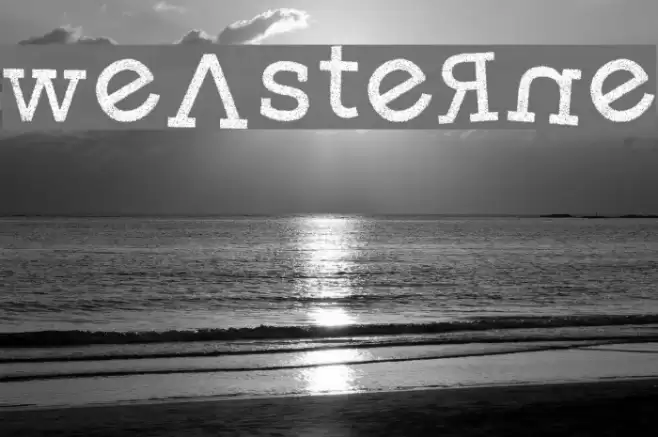 Weasterne Font examples