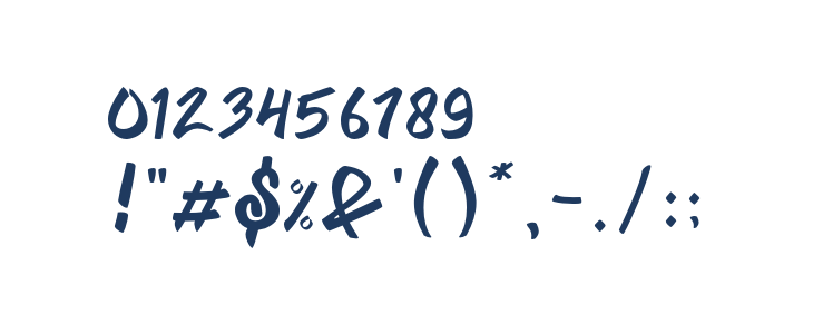 Weastream-Regular Other Characters