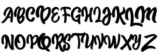 Weastream-Regular Schriftart Groß