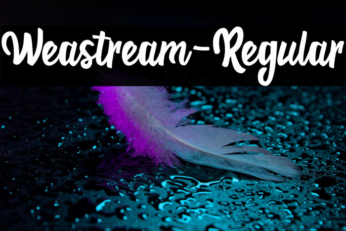 Weastream-Regular Example 1