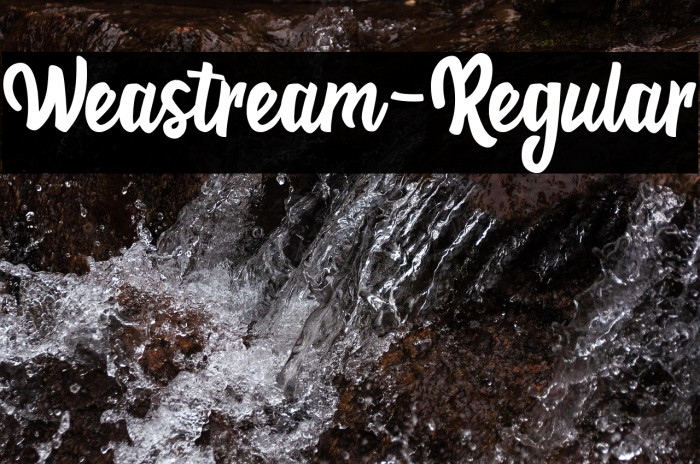 Weastream-Regular Example 3