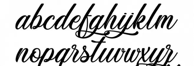 Weather Sunday - Personal Use Schriftart Kleinbuchstaben
