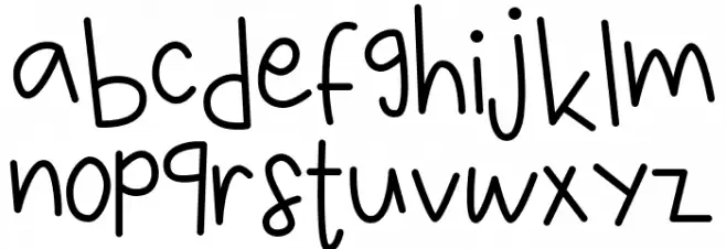 Weather in October (Demo) Font LOWERCASE