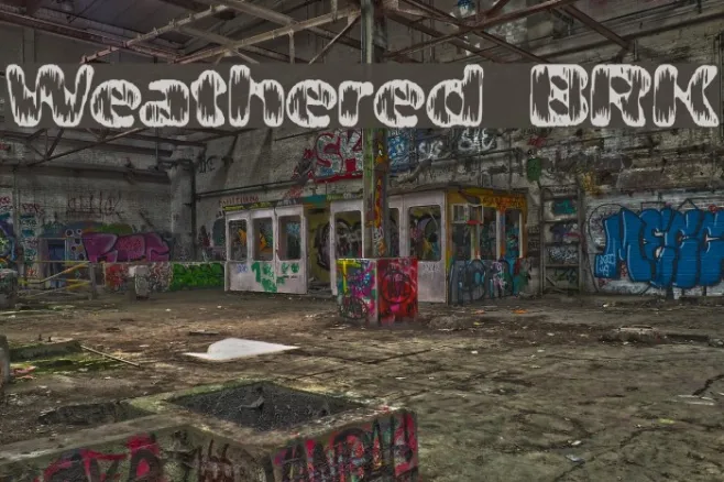 Weathered BRK Example 1