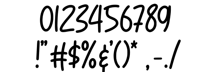 Weatpoint Font OTHER CHARS